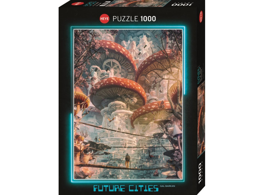 HEYE Puzzle Future Cities: Země hub 1000 dílků