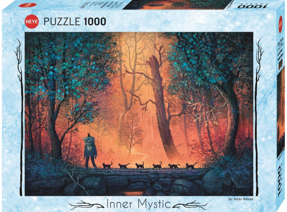 HEYE Puzzle Inner Mystic: Pochod lesem 1000 dílků