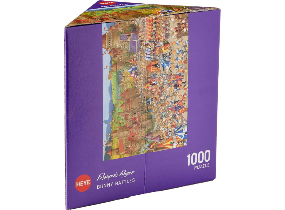 HEYE Puzzle Králičí bitvy 1000 dílků