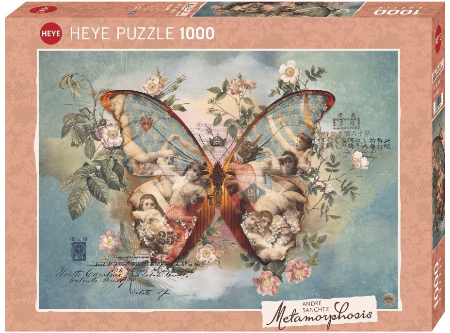 HEYE Puzzle Metamorphosis: Křídla č. I 1000 dílků