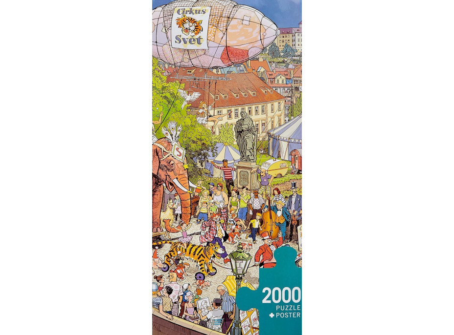 HEYE Puzzle Pouliční průvod 2000 dílků