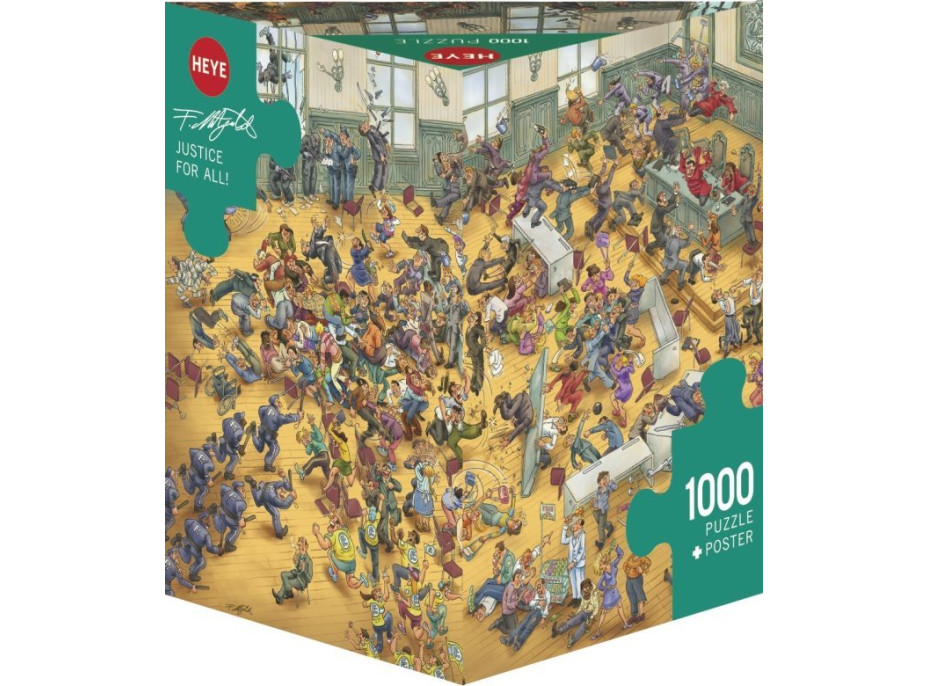 HEYE Puzzle Spravedlnost pro všechny! 1000 dílků