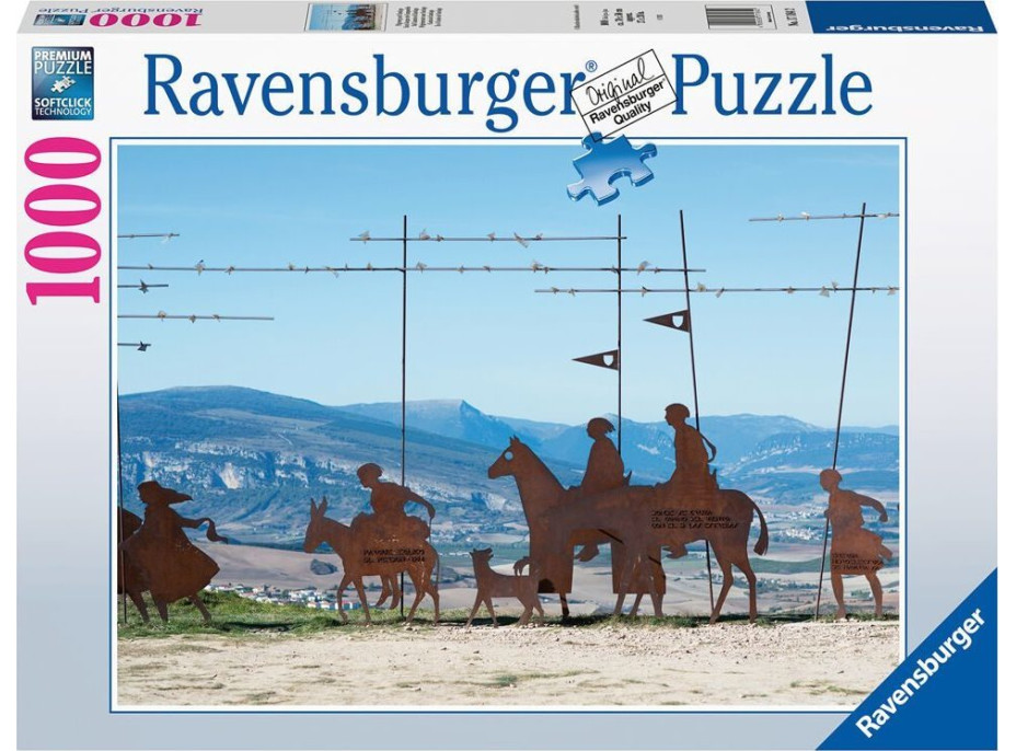 RAVENSBURGER Puzzle Svatojakubská cesta 1000 dílků