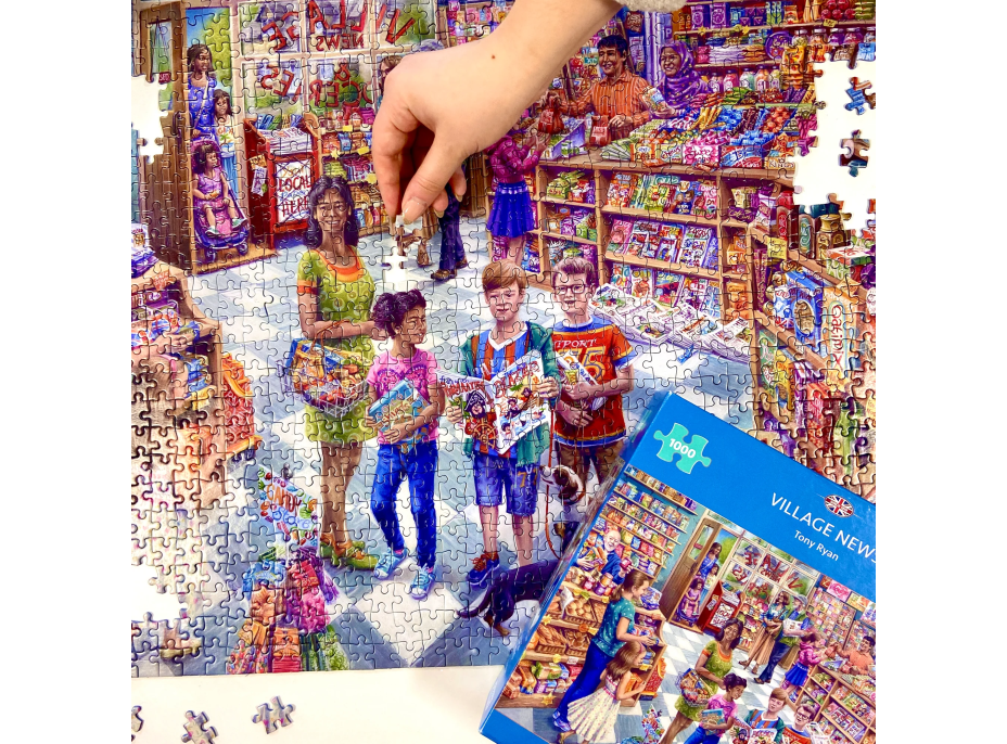 GIBSONS Puzzle Zprávy z vesnice 1000 dílků