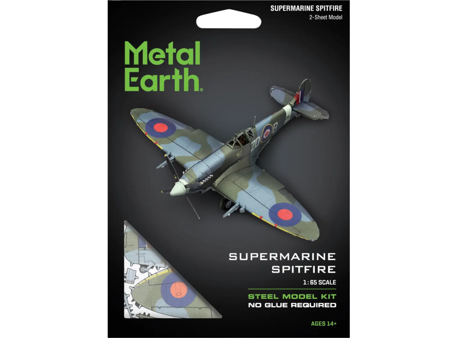 METAL EARTH 3D puzzle Letoun Supermarine Spitfire