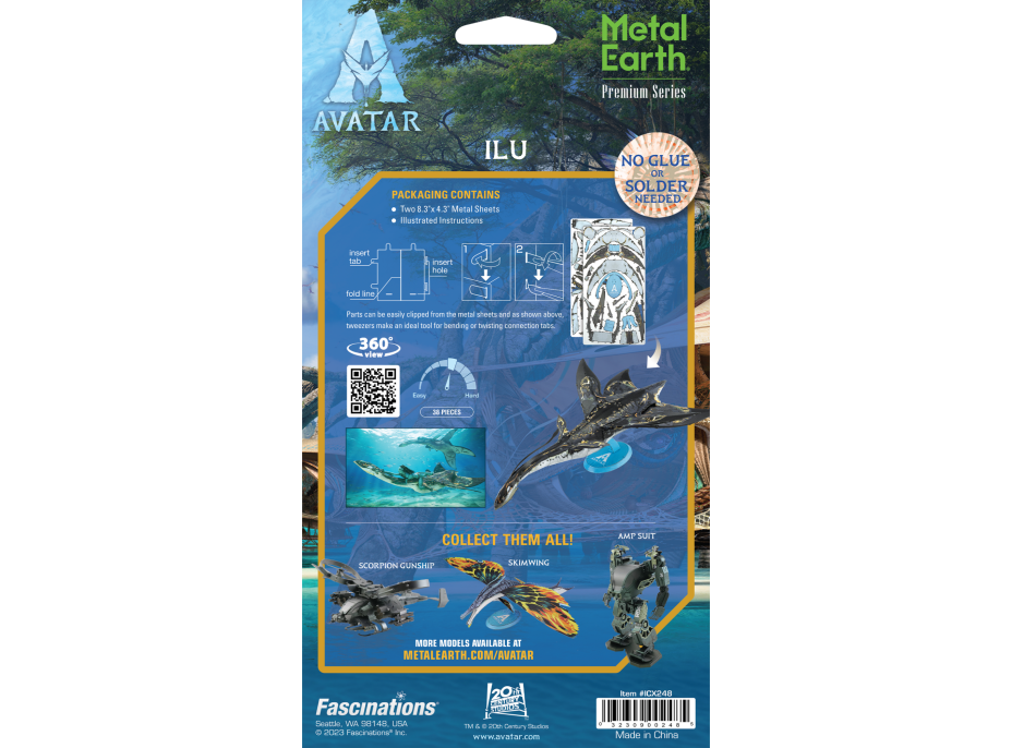 METAL EARTH 3D puzzle Premium Series: Avatar Ilu