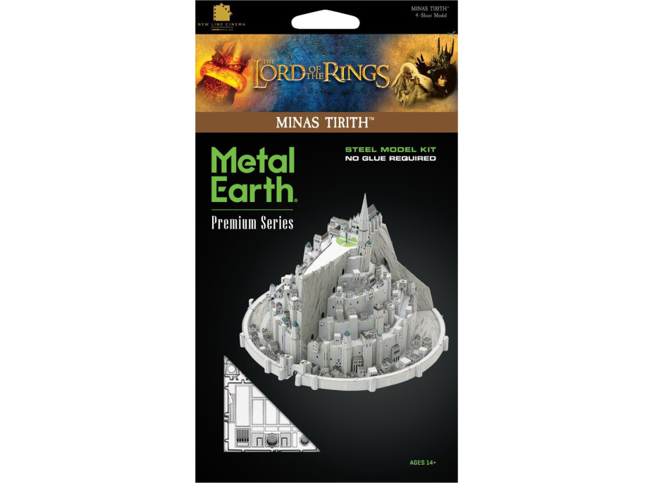 METAL EARTH 3D puzzle Premium Series: Pán prstenů Minas Tirith