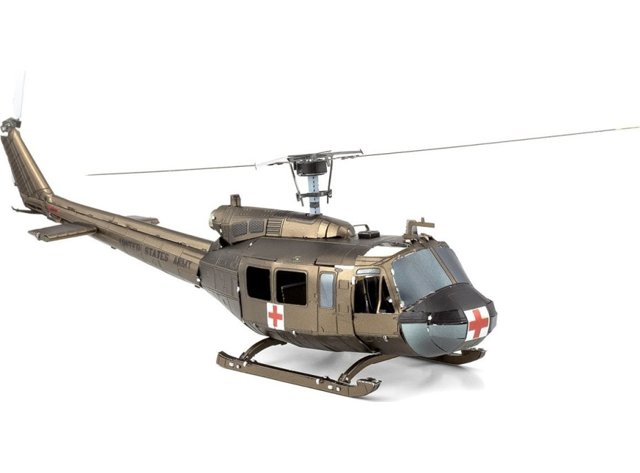 METAL EARTH 3D puzzle Vrtulník UH-1 Huey