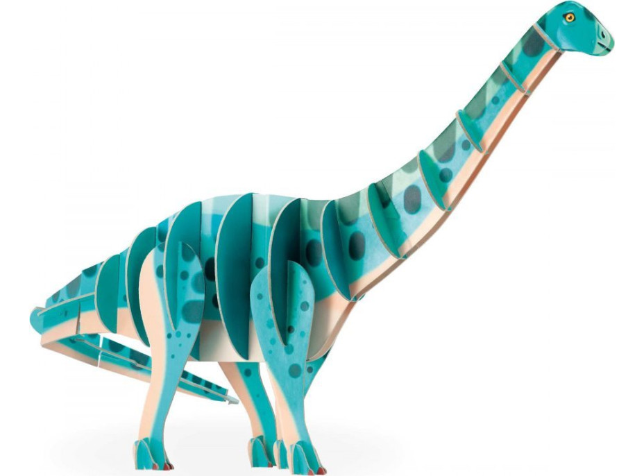 JANOD 3D puzzle Diplodocus 42 dílků