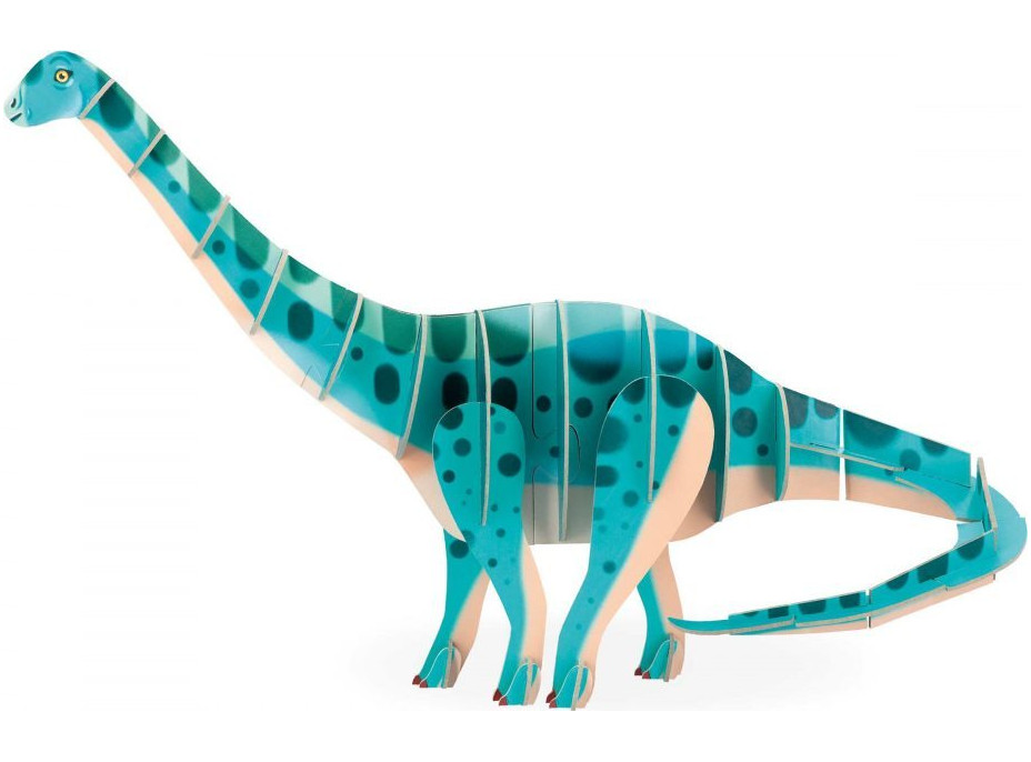 JANOD 3D puzzle Diplodocus 42 dílků