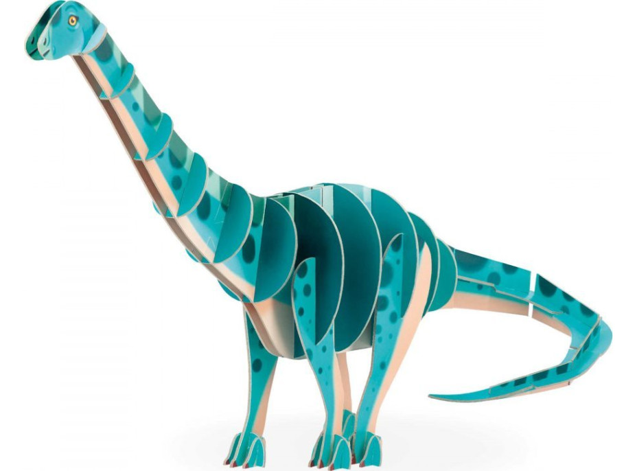 JANOD 3D puzzle Diplodocus 42 dílků