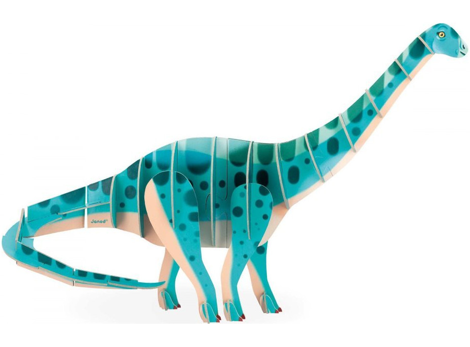 JANOD 3D puzzle Diplodocus 42 dílků