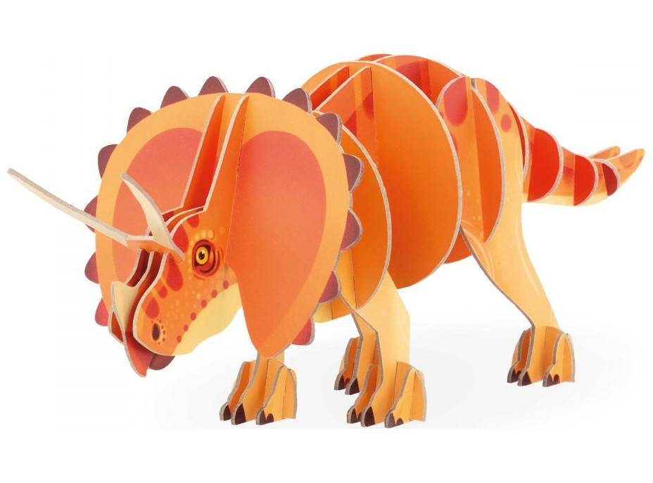 JANOD 3D puzzle Triceratops 32 dílků