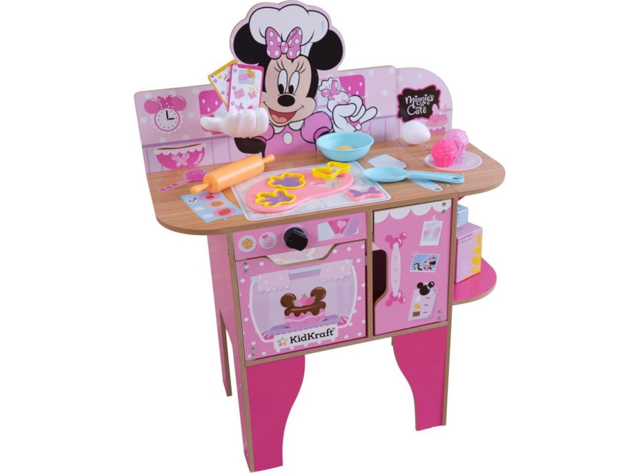 KIDKRAFT Dětská kuchyňka Minnie Mouse pekárna & kavárna