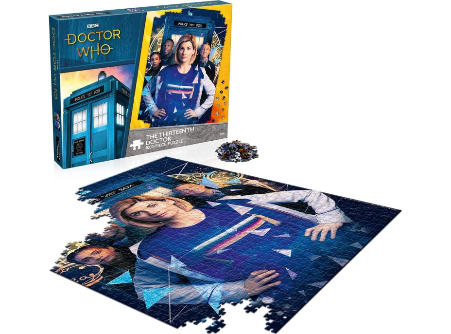 WINNING MOVES Puzzle Doctor Who: Třináctý doktor - Současnost 1000 dílků