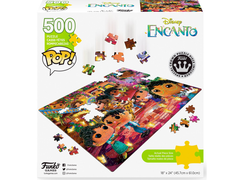 FUNKO GAMES Puzzle POP! Encanto 500 dílků