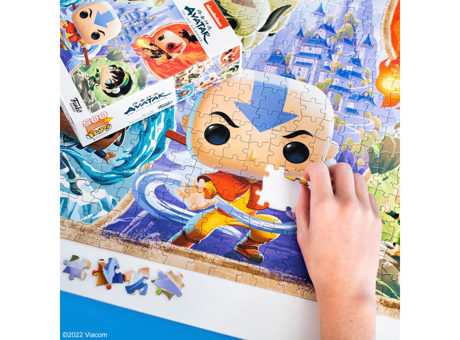 FUNKO GAMES Puzzle POP! Poslední vládce větru 500 dílků