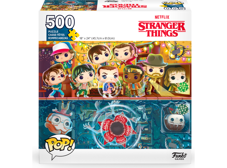 FUNKO GAMES Puzzle POP! Stranger Things 500 dílků