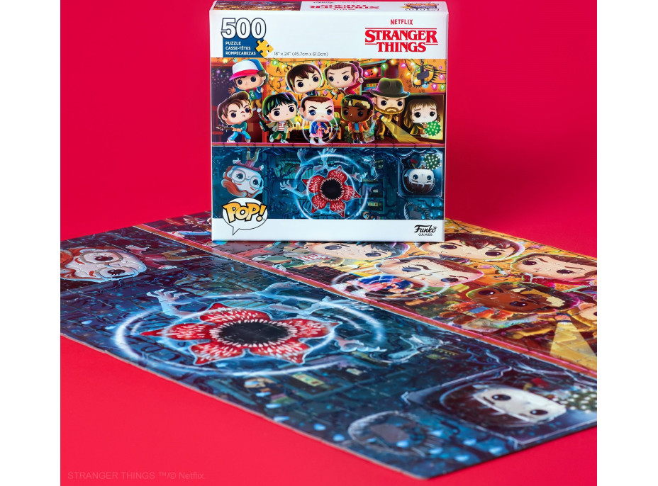 FUNKO GAMES Puzzle POP! Stranger Things 500 dílků