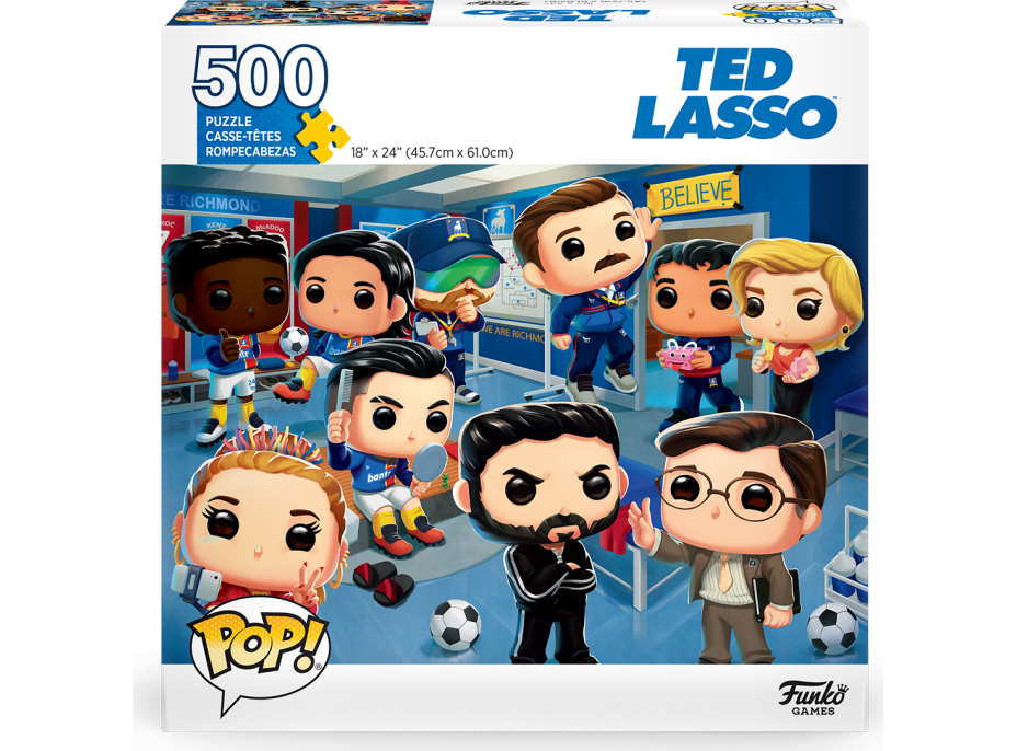 FUNKO GAMES Puzzle POP! Ted Lasso 500 dílků