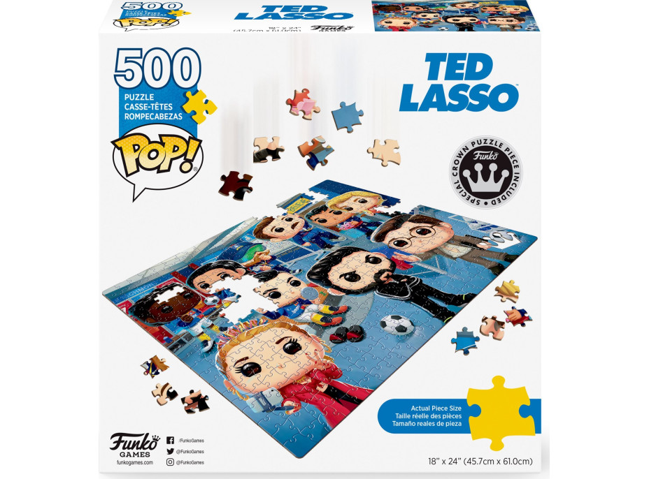 FUNKO GAMES Puzzle POP! Ted Lasso 500 dílků