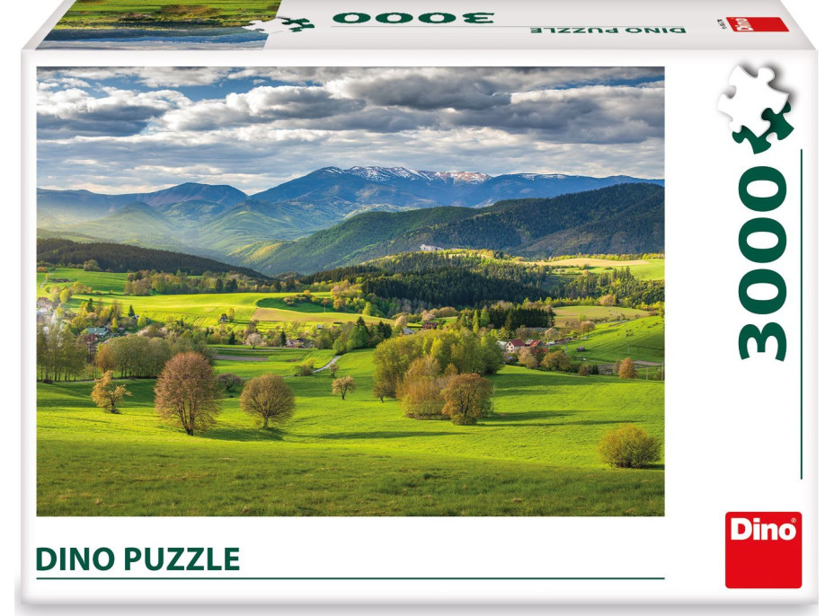 DINO Puzzle Jaro nad Povrazníkem 3000 dílků