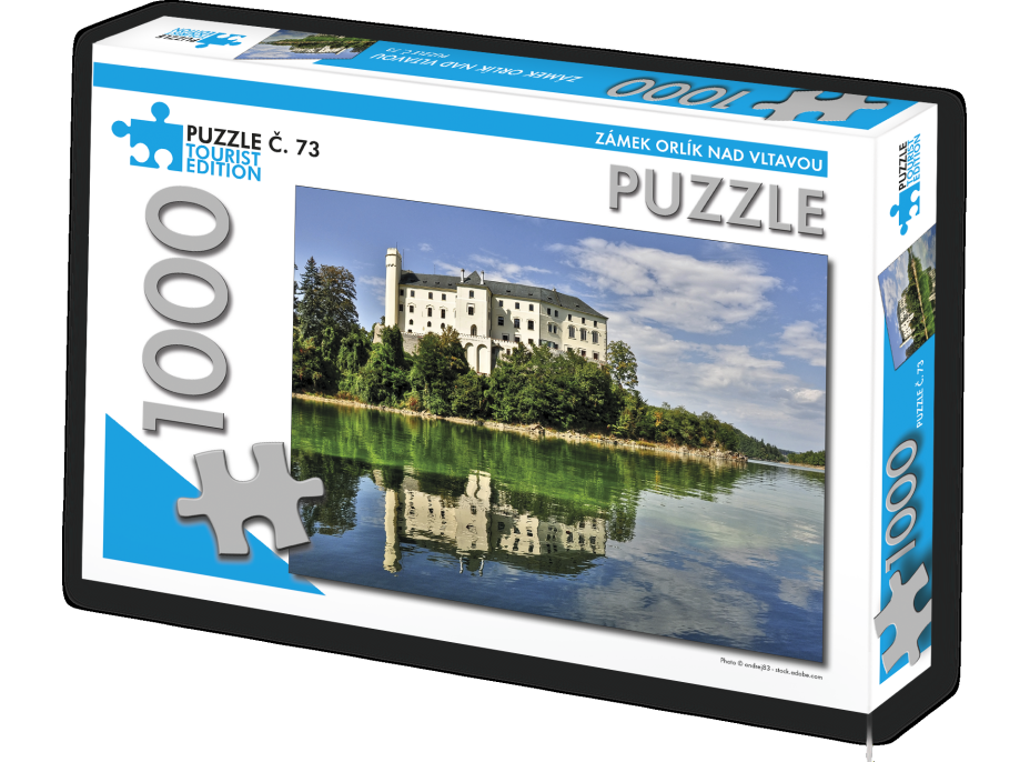 TOURIST EDITION Puzzle Zámek Orlík nad Vltavou 1000 dílků (č.73)