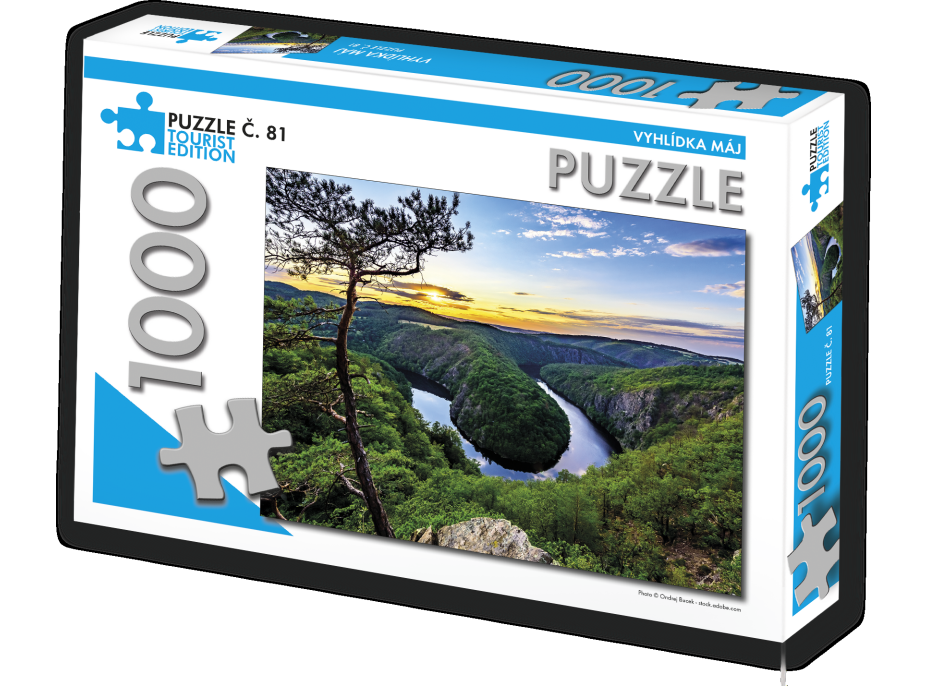 TOURIST EDITION Puzzle Vyhlídka Máj 1000 dílků (č.81)