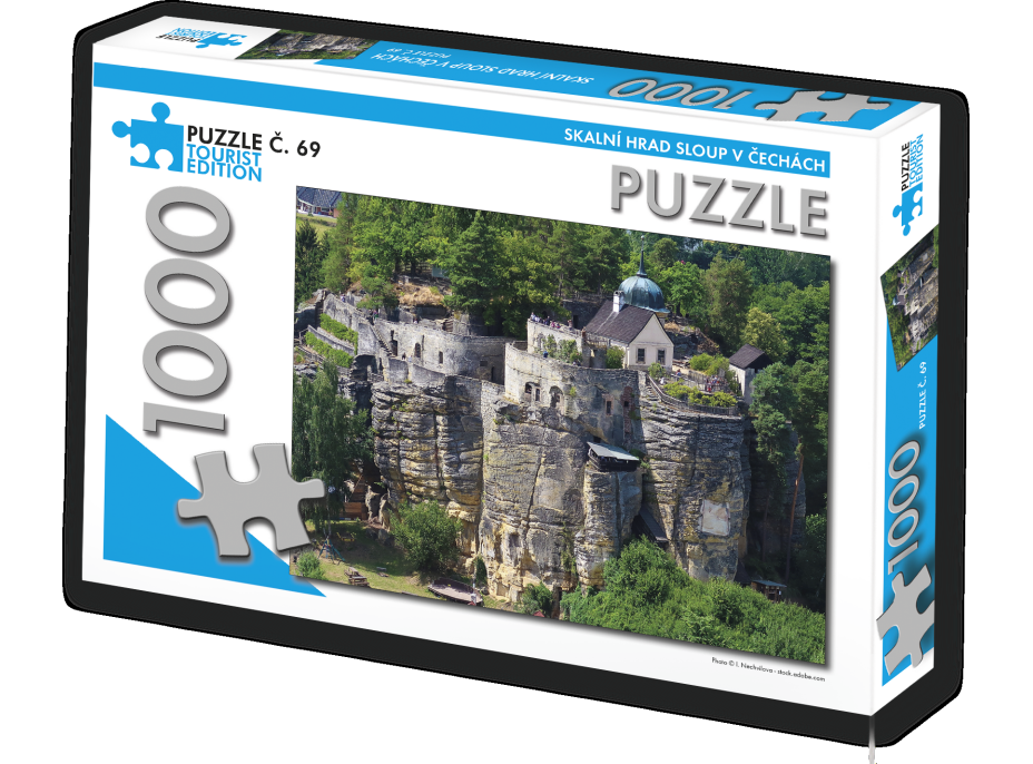 TOURIST EDITION Puzzle Skalní hrad Sloup v Čechách 1000 dílků (č.69)