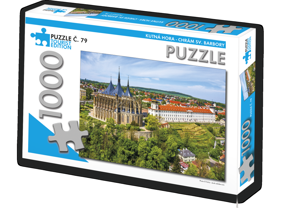 TOURIST EDITION Puzzle Kutná Hora - Chrám sv. Barbory 1000 dílků (č.79)