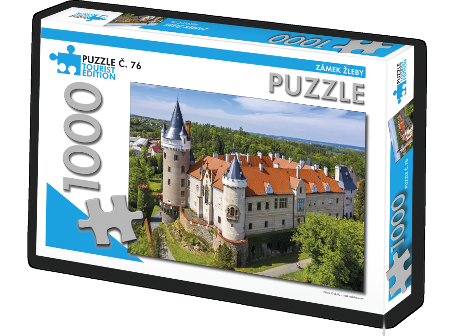 TOURIST EDITION Puzzle Zámek Žleby 1000 dílků (č.76)