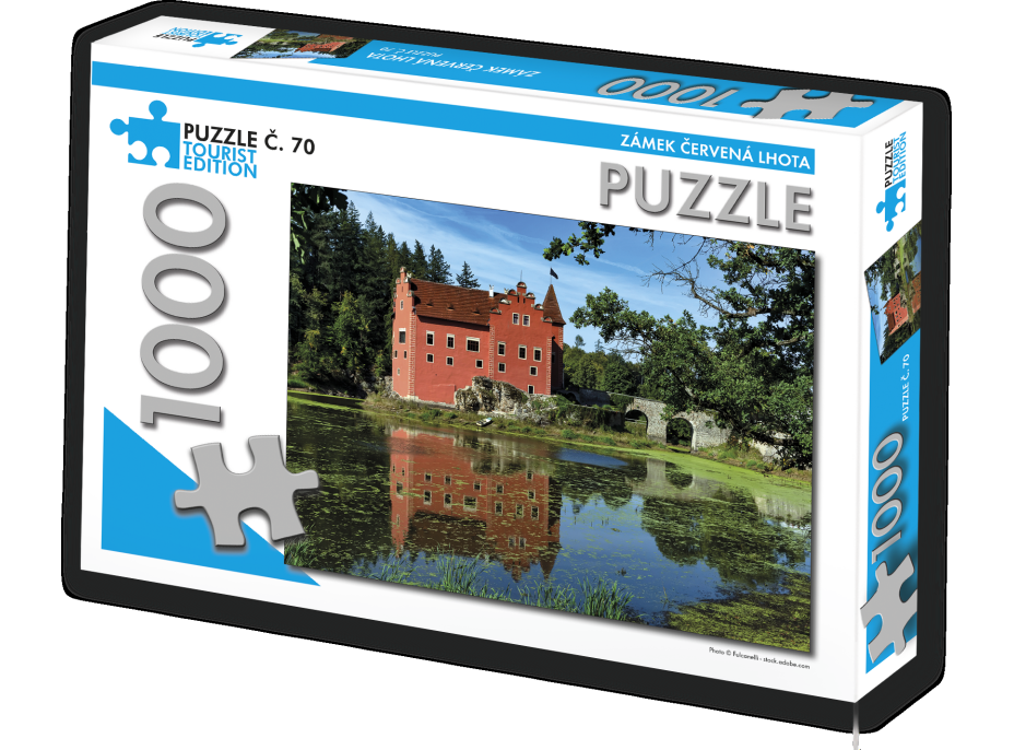 TOURIST EDITION Puzzle Zámek Červená Lhota 1000 dílků (č.70)