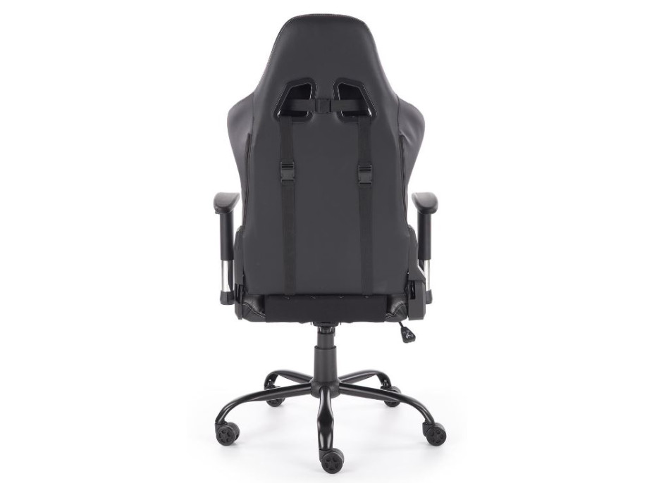 Herní židle DRAGON černo/popelavá