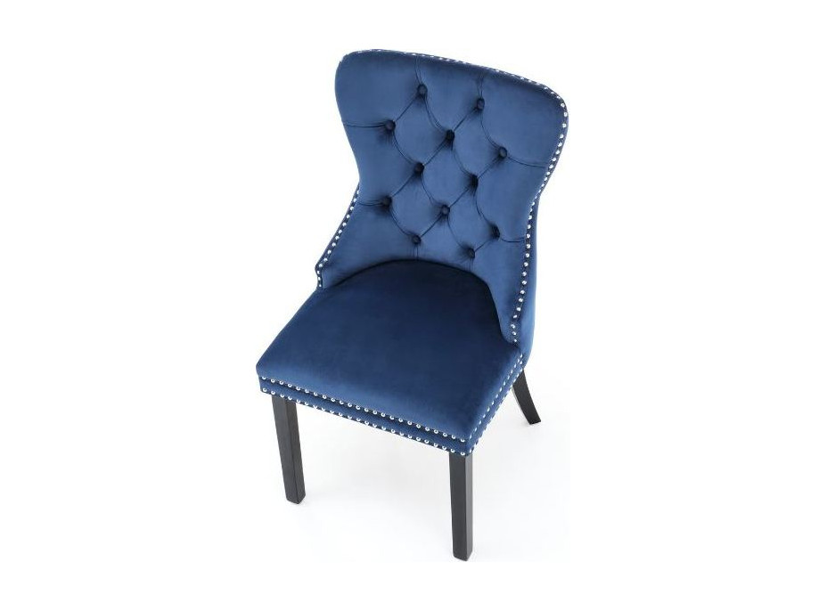 Jídelní židle MIYA - černá/tmavě modrá