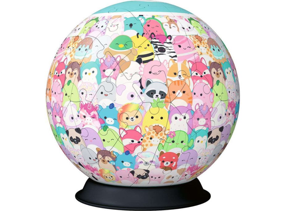 RAVENSBURGER 3D Puzzleball Squishmallows 72 dílků