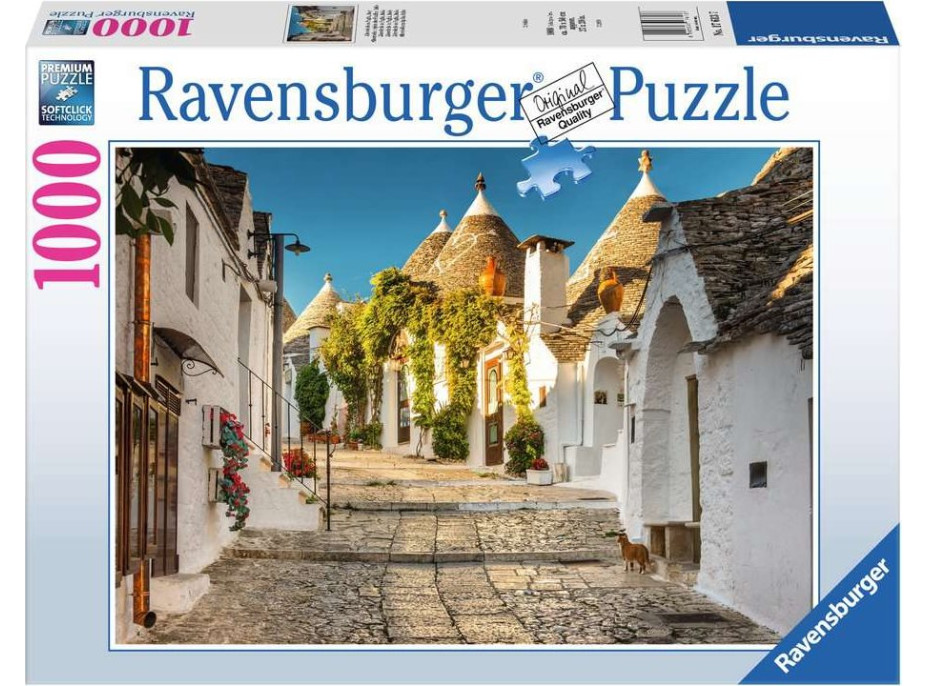 RAVENSBURGER Puzzle Alberobello, Itálie 1000 dílků