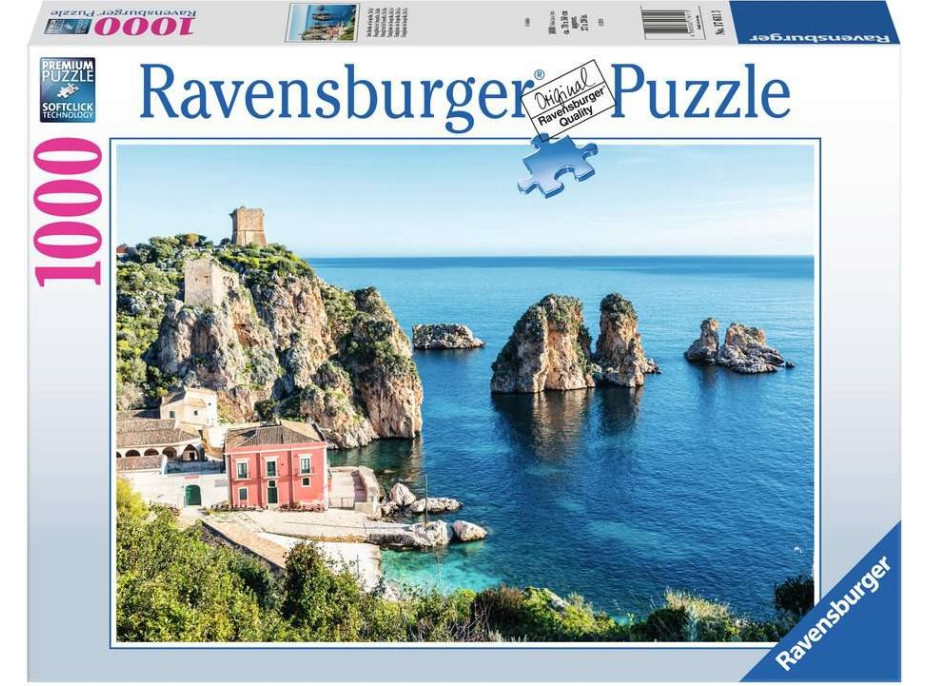 RAVENSBURGER Puzzle Faraglioni di Scopello 1000 dílků