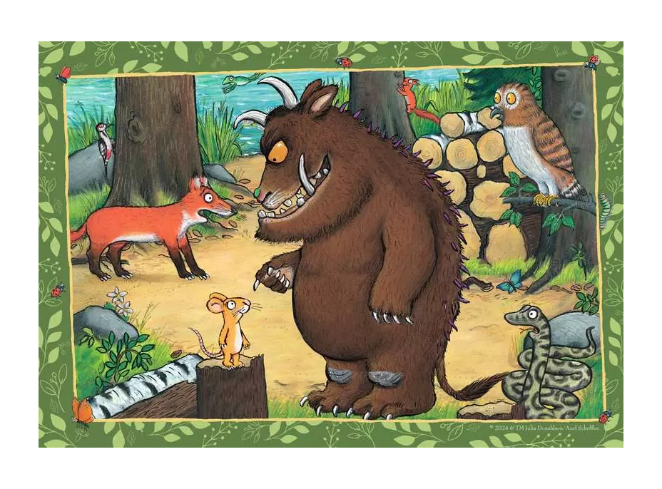 RAVENSBURGER Puzzle Gruffalo 2x24 dílků