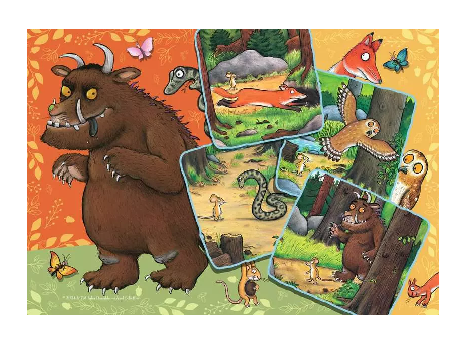 RAVENSBURGER Puzzle Gruffalo 2x24 dílků