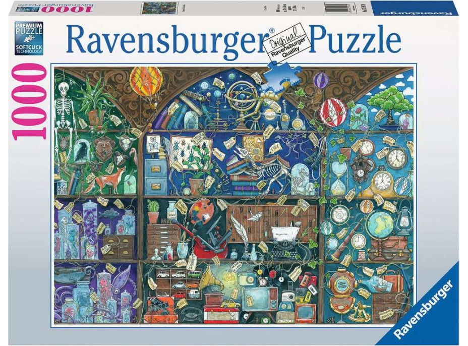 RAVENSBURGER Puzzle Kabinet kuriozit 1000 dílků