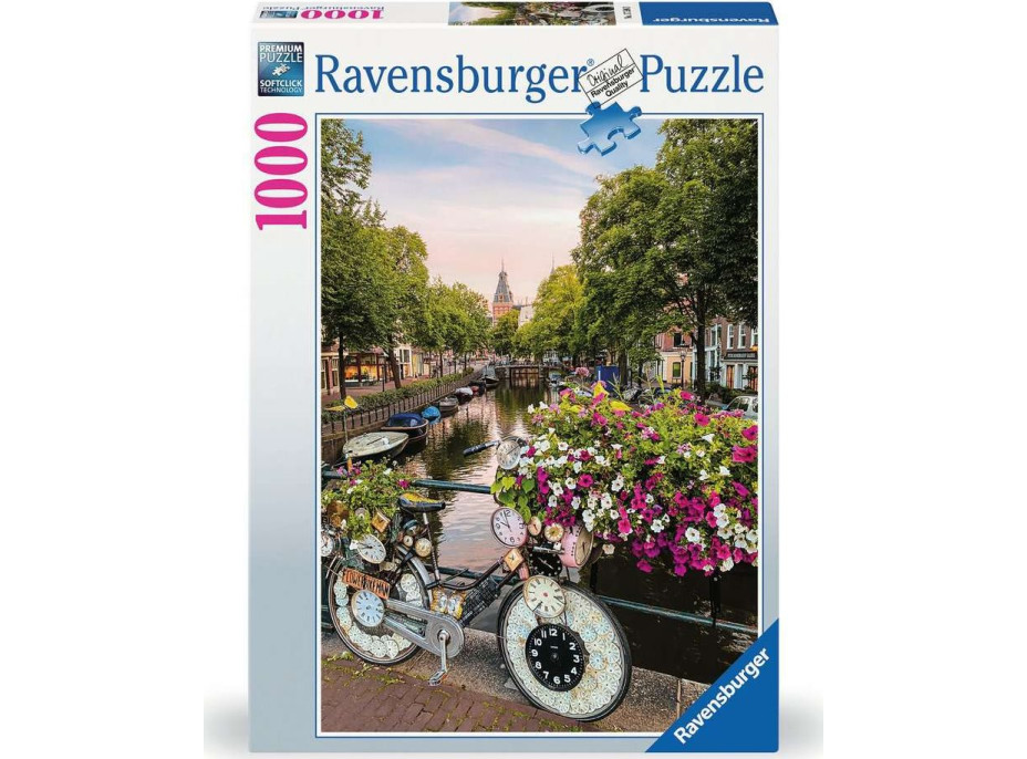 RAVENSBURGER Puzzle Kolo v Amsterdamu 1000 dílků