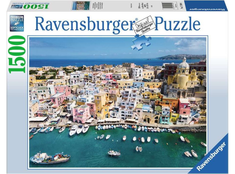 RAVENSBURGER Puzzle Ostrov Procida, Itálie 1500 dílků