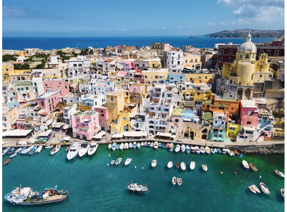 RAVENSBURGER Puzzle Ostrov Procida, Itálie 1500 dílků