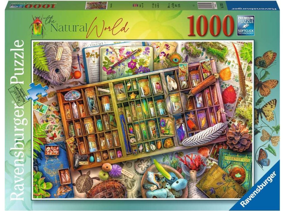 RAVENSBURGER Puzzle Přírodopisná sbírka 1000 dílků