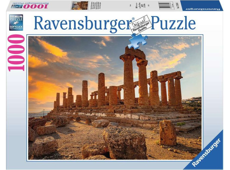 RAVENSBURGER Puzzle Údolí chrámů 1000 dílků