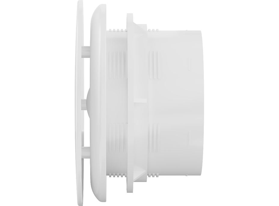 Koupelnový ventilátor MEXEN AXR 150 se zpětnou klapkou - bílý, W9602-150-00