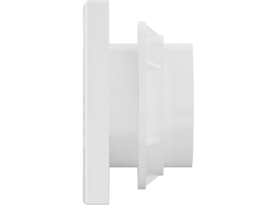 Koupelnový ventilátor MEXEN DXS 100 se zpětnou klapkou - bílý, W9603-100-00