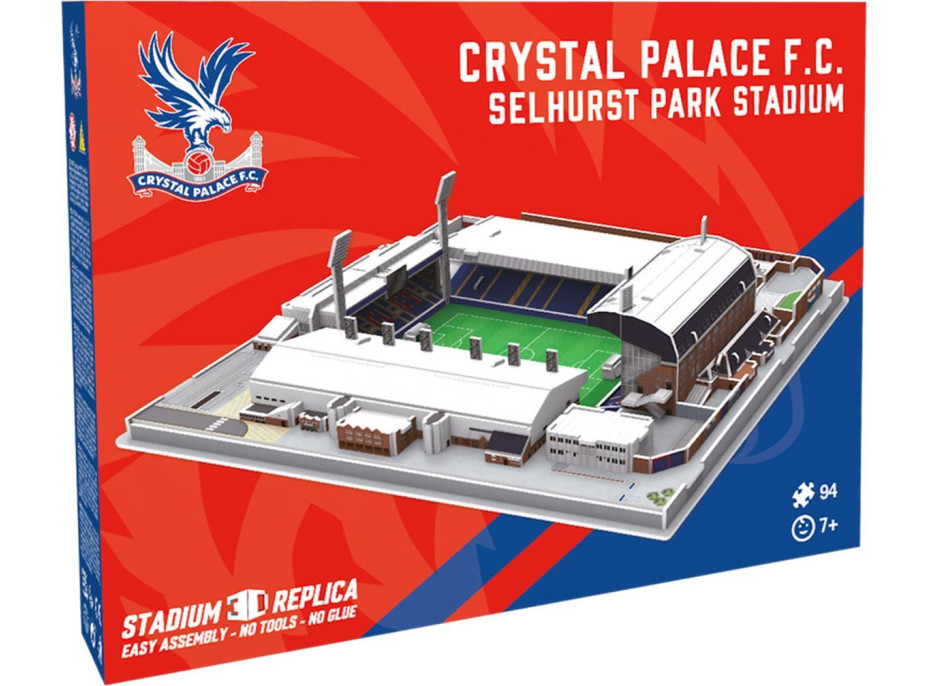 STADIUM 3D REPLICA 3D puzzle Stadion Selhurst Park - Crystal Palace 94 dílků