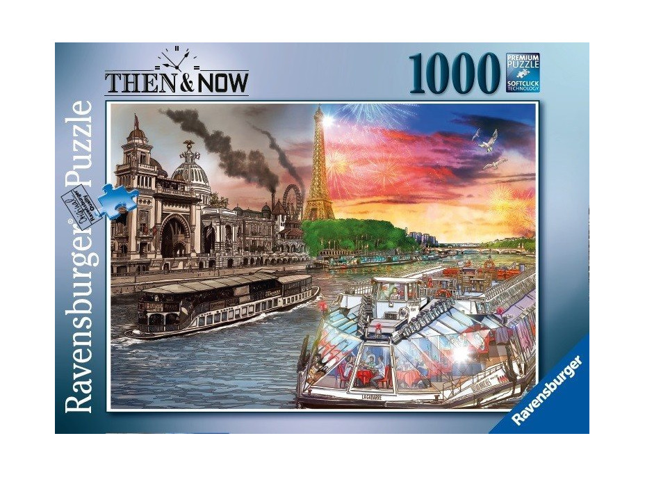 RAVENSBURGER Puzzle Paříž 1000 dílků