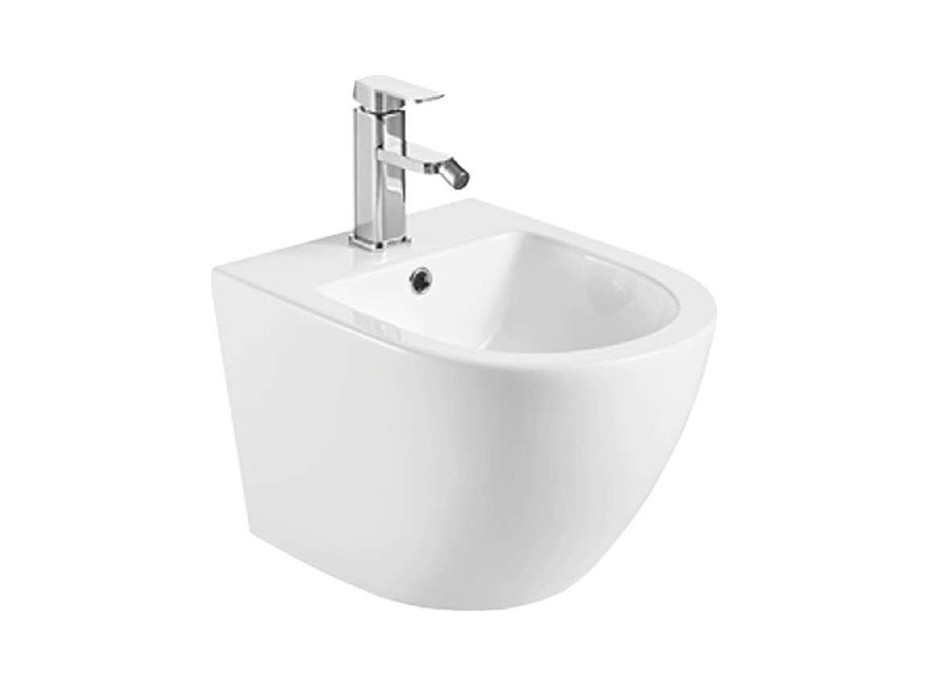 Bidet závěsný kapotovaný - 49,5x36,5x33 cm - bílý